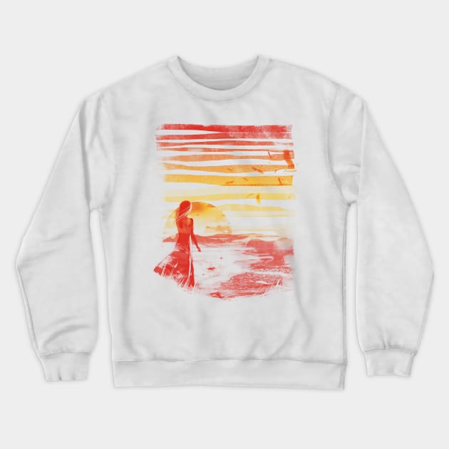 seascape Crewneck Sweatshirt by kharmazero